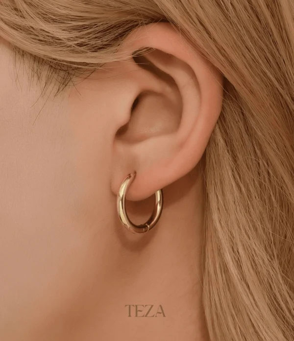 Anti-Tarnish Rose Gold Earrings for women Anti-Tarnish Rose Gold Earrings for women