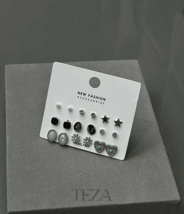 Dazzle Mix Studs & Earrings Combo for women Dazzle Mix Studs & Earrings Combo