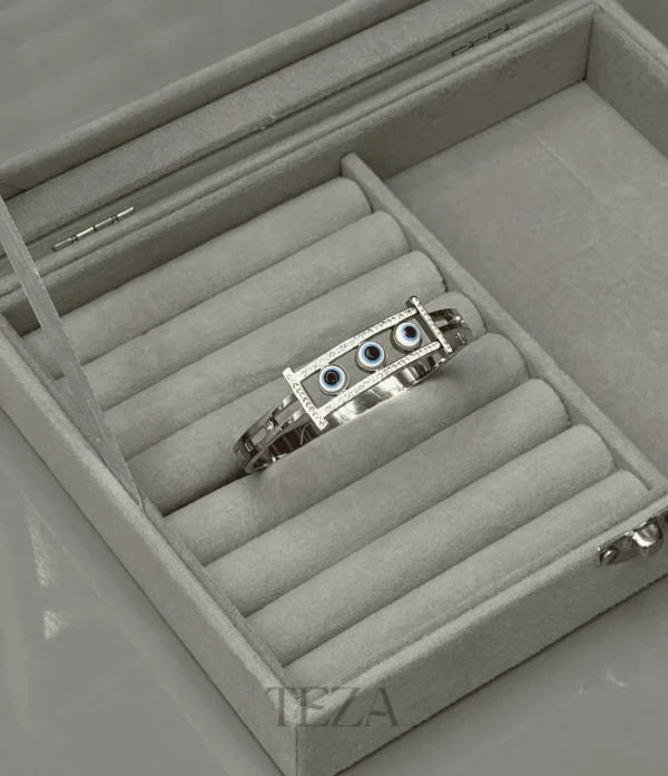 Evil Eye Rose Gold Bracelet