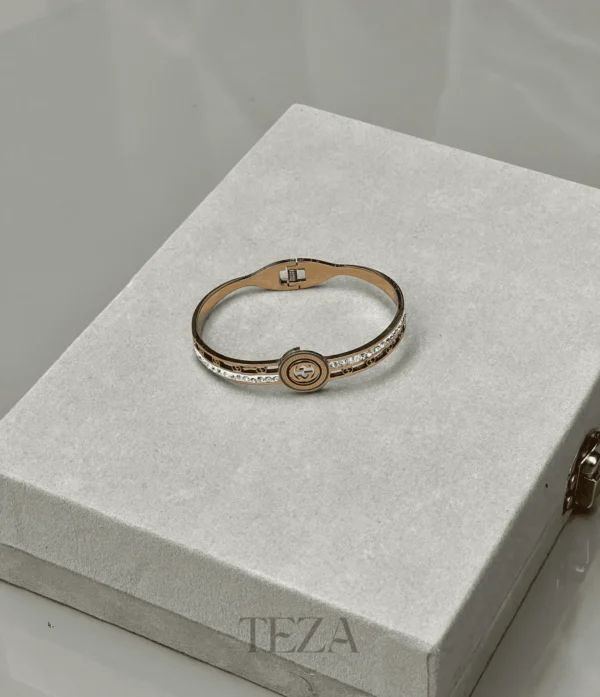 GUCCI STAINLESS STEEL BANGLE