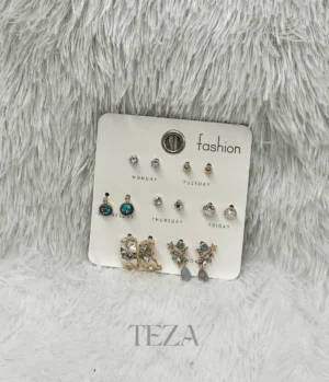 Minimal Korean Earrings combo Women Minimal Korean Earrings combo Women