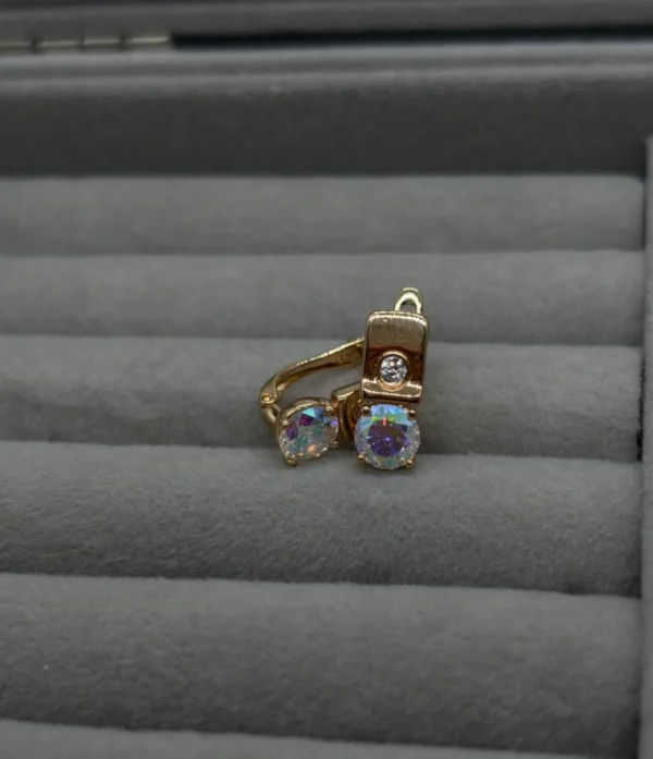 Rainbow Stud Earrings in Gold for women Rainbow Stud Earrings in Gold for women