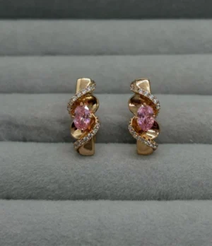 Regalia Pink Spark Earrings Regalia Pink Spark Earrings