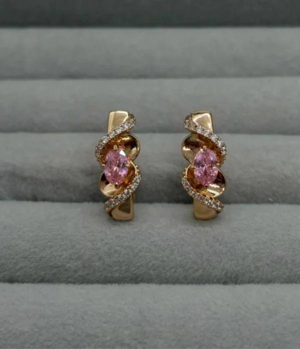 Regalia Pink Spark Earrings Regalia Pink Spark Earrings