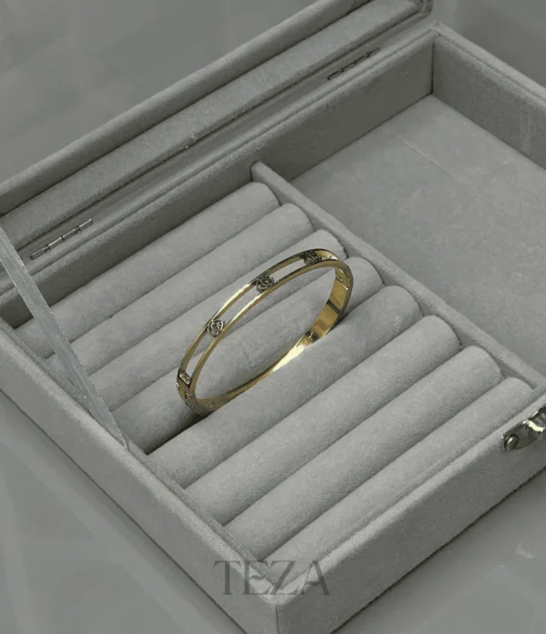 Trendy Rose Gold Bangles