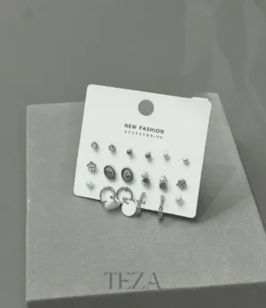 Western 9 Pair Combo Earrings Western 9 Pair Combo Earrings