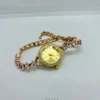 Women Gold Dial Analog Watch
