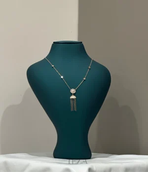 Evil Eye Pendant Necklace – Stainless Steel Dainty Charm Chain Evil Eye Pendant Necklace – Stainless Steel Dainty Charm Chain