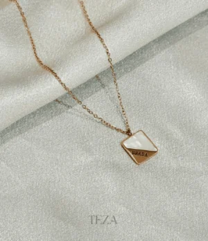 Geometric Stone Necklace for womens Geometric Stone Necklace for womens