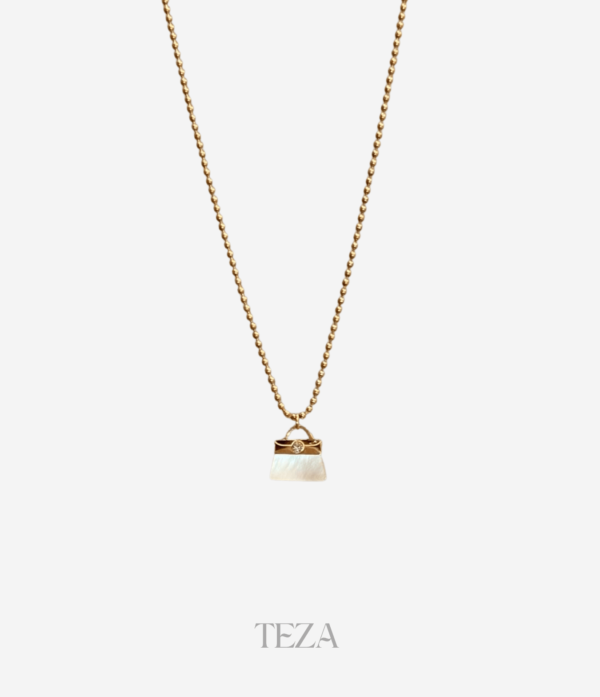 Lock Pendant Necklace for women Stainless Steel Lock Pendant Necklace – Trendy Gold Chain