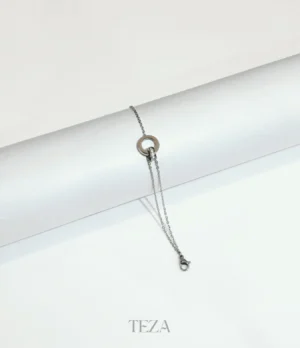 Minimalist Circle Pendant Bracelet Minimalist Circle Pendant Bracelet