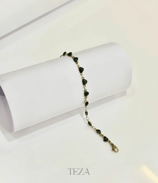 Stainless Steel Beaded Bracelet