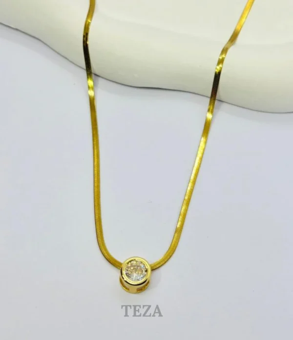 Stainless Steel Circle Pendant Necklace – Minimalist Fashion Jewelry Stainless Steel Circle Pendant Necklace – Minimalist Fashion Jewelry