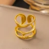 BLINGEE Rings for Women & Girls – Elegant Gold Plated Fashion Jewelry BLINGEE Rings for Women & Girls – Elegant Gold Plated Fashion Jewelry