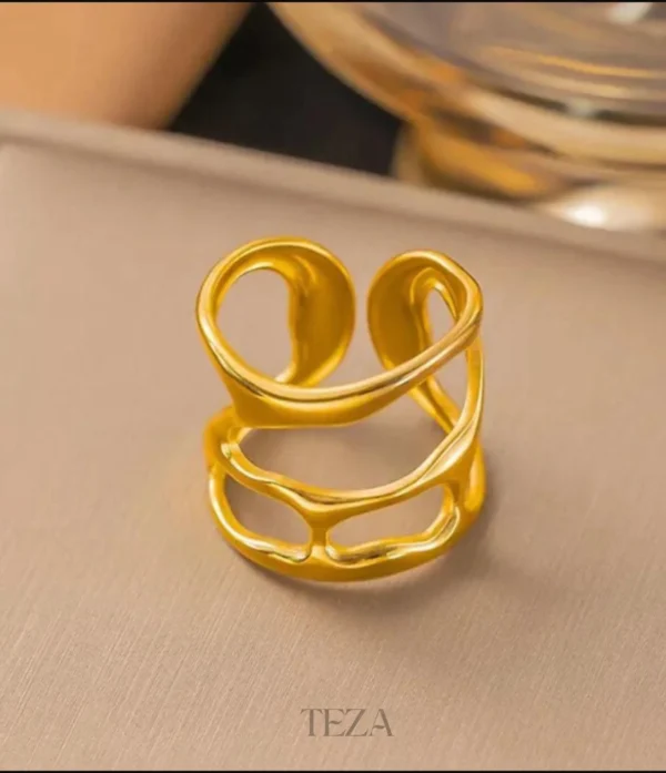 BLINGEE Rings for Women & Girls – Elegant Gold Plated Fashion Jewelry BLINGEE Rings for Women & Girls – Elegant Gold Plated Fashion Jewelry