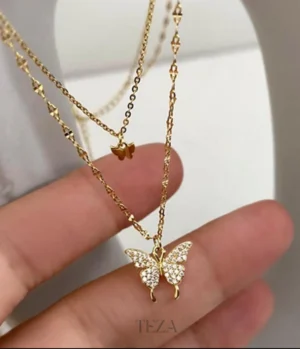 Butterfly Stylish Way Pendant Necklace for Girls & Women Butterfly Stylish Way Pendant Necklace for Girls & Women