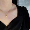 Gold Plated Heart Pendant Necklace Gold Plated Heart Pendant Necklace