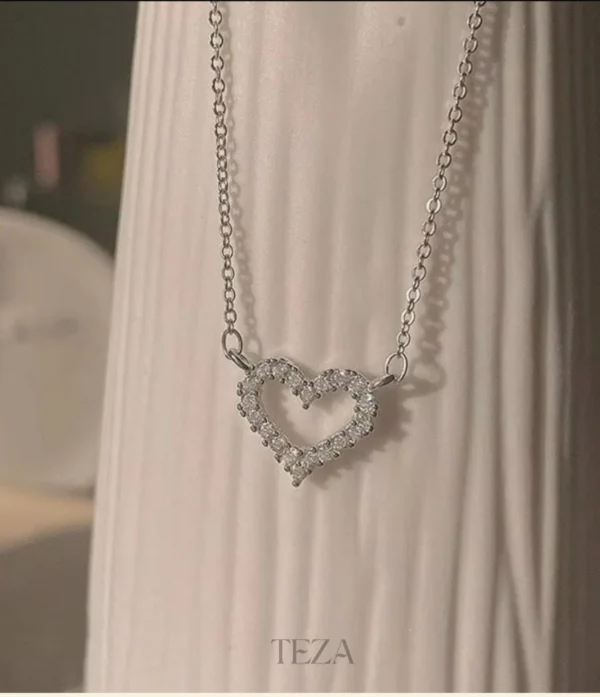 Heart Pendant for Women Heart Pendant for Women – Silver Cubic Zircon Pendant