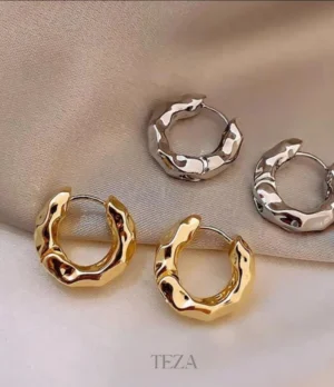 Premium Quality 18K Gold Plated Irregular Circle Earrings Hoop Bali Pack – Modern Women’s Fashion Jewelry Premium Quality 18K Gold Plated Irregular Circle Earrings Hoop Bali Pack – Modern Women’s Fashion Jewelry